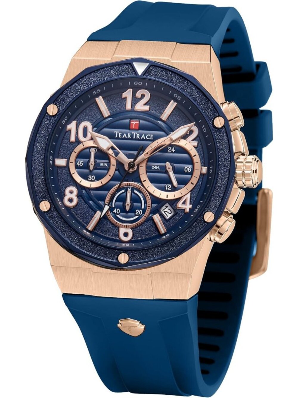 Luxury Waterproof Sport Watch for Men - Multifunctional Quartz Chronograph with